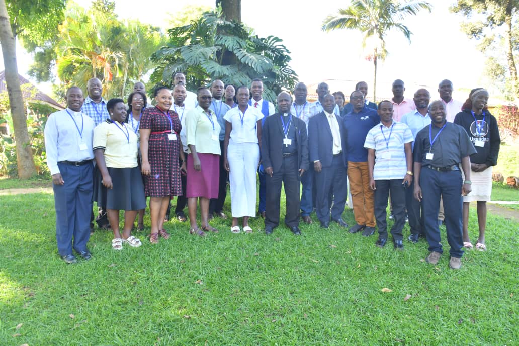 Social Communications Commision of the Uganda Episcopal Conference with the heads of the Catholic media Institions